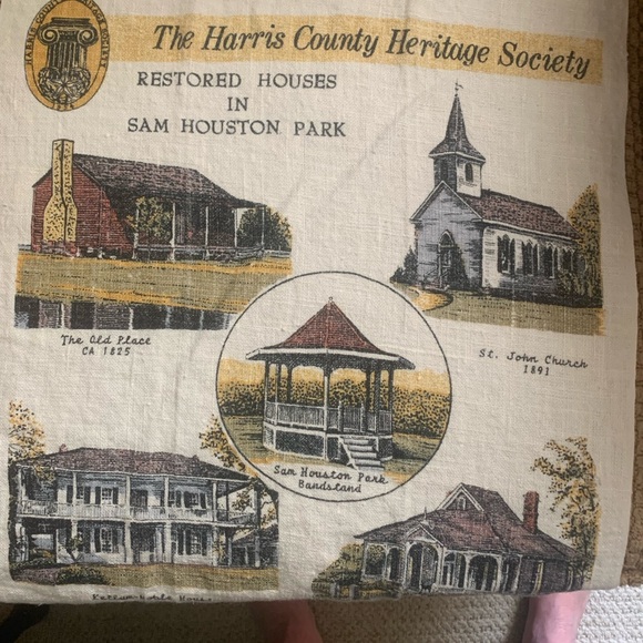 Other - Vintage Harris County Heritage Society Tapestry Historical Museum,Houston,Texas